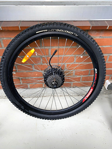 Zoll hinterrad mit - zoll,