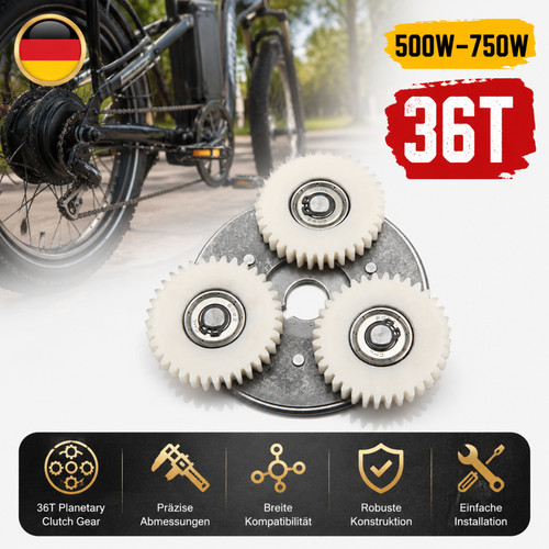 36t zahnrad mit kupplung - zahnrad,
